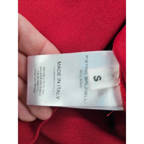 NWT Reese Red Maternity Shift Dress Pietro Brunelli nursing S professional work - Picture 10 of 14